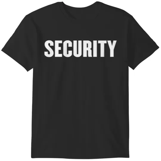 Discover Back Print Security Guard Event Security Officer Security  Gifts T-Shirts