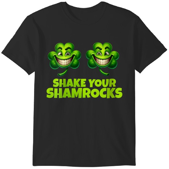 Discover Womens Shake Your Sharmrocks Funny Shamrocks Women's St Patrick's Trends Gift T-Shirts