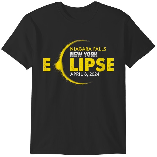 Discover Niagara Falls New York Total Solar Eclipse 2024 Trends Gift T-Shirts