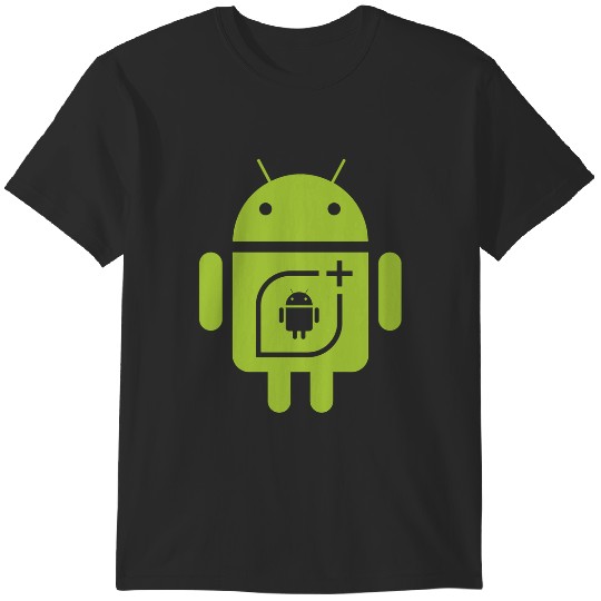 Discover Android Robot plus T-Shirts