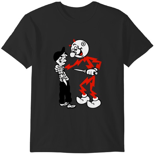 reddy kilowatt, reddy, kilowatt, the mighty atom T-Shirts
