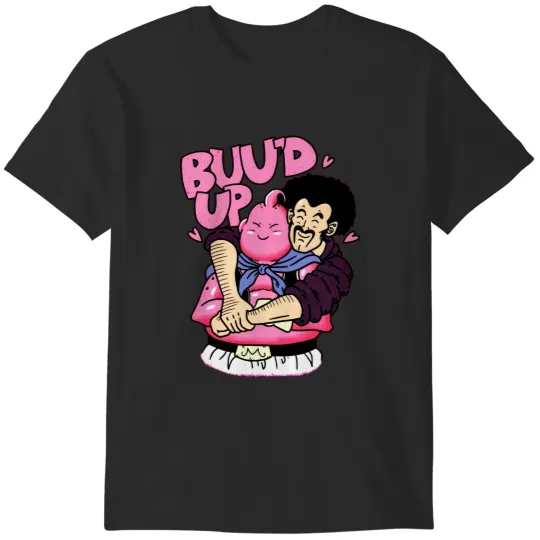 Majin Buu & Mr. Satan T-Shirts