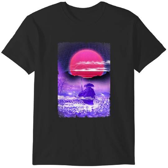 Discover Japanese Aesthetic Art Vaporwave Sun T-Shirts