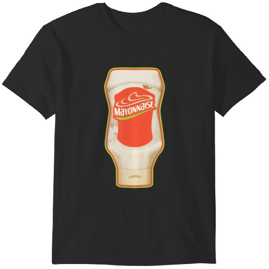 Discover Mayonnaise Condiment Easy halloween Costume T-Shirts