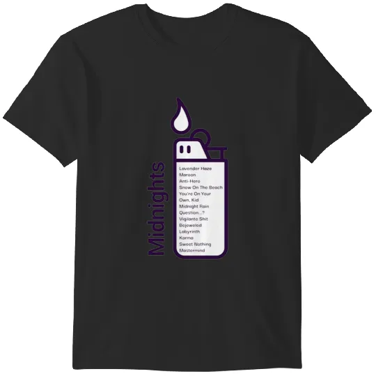 Discover Midnights Album (by-Taylor-Swift) T-Shirts