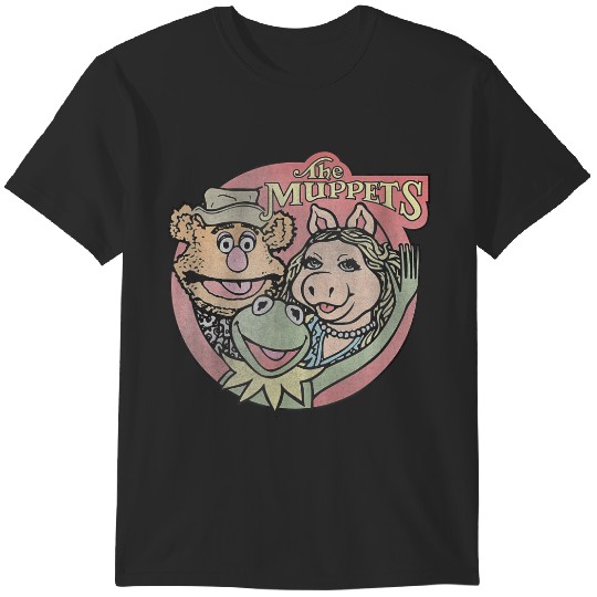 disneys The Muppets Kermit Fozzie Miss Piggy Vintage Badge  gifts T-Shirts