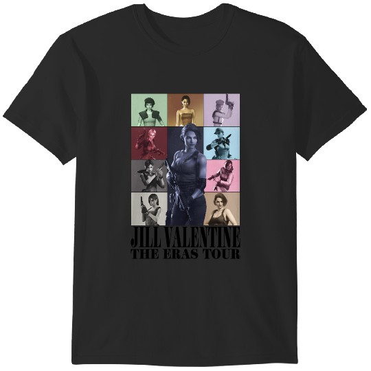 Discover Jill Valentine The Eras Tour Gold Saints T-Shirts