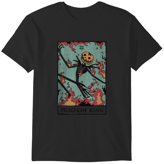 disneys The Nightmare Before Christmas Pumpkin King Tarot T-Shirts