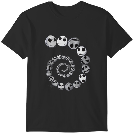 disneys The Nightmare Before Christmas Jack Emotional Spiral T-Shirts