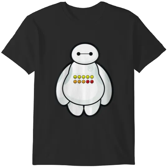 disneys Big Hero 6 Baymax Displaying Different Levels Of Pain T-Shirts