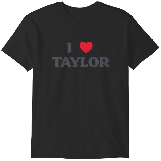 Discover i love Taylor T-Shirts