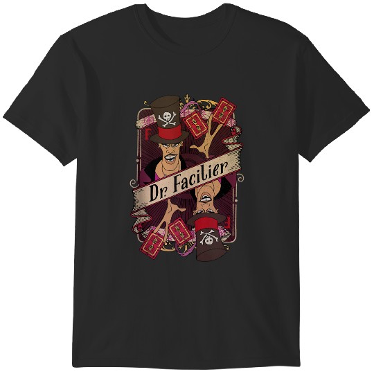 disneys The Princess And The Frog Dr Facilier Playing Card T-Shirts