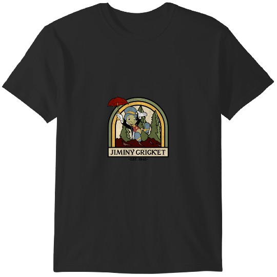 disneys Pinocchio Jiminy Cricket Established 1940 T-Shirts