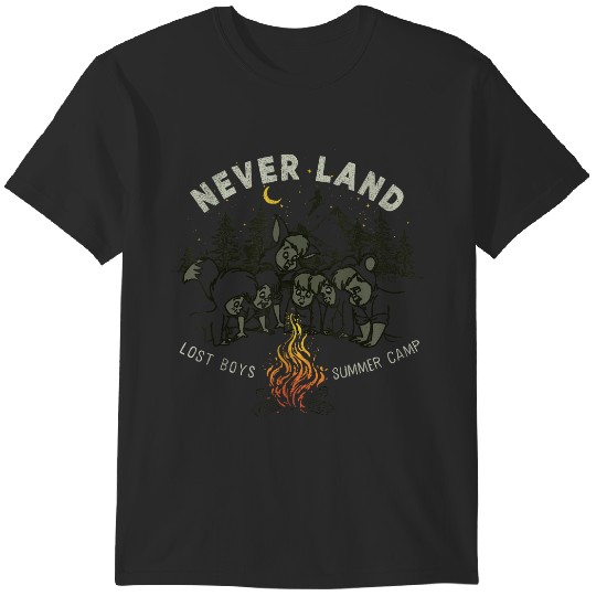 disneys Peter Pan Lost Boys Neverland Summer Camp T-Shirts