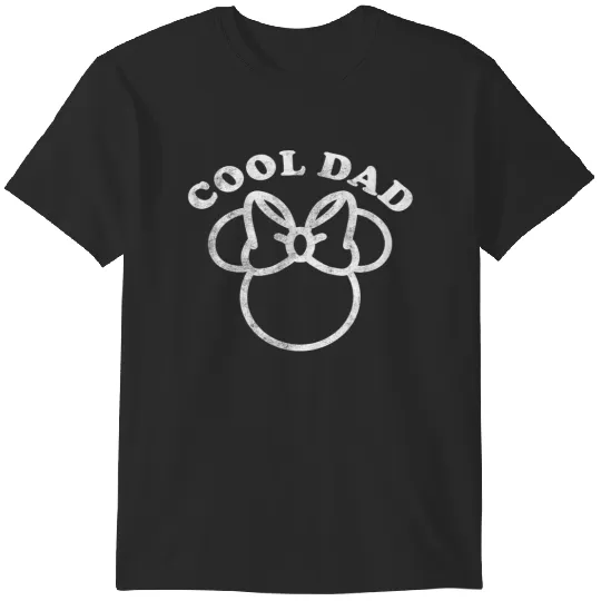Disney Minnie Mouse Father's Day Girl Cool Dad D T-Shirts