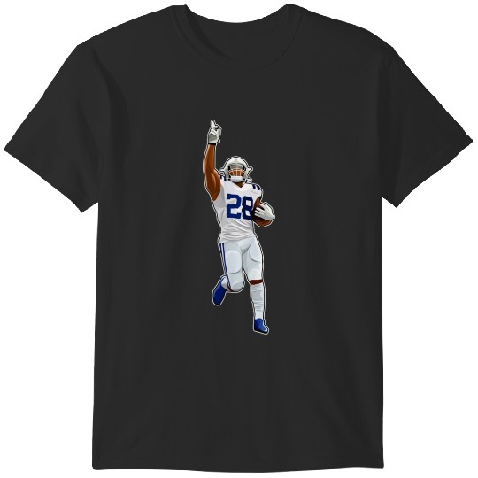 Discover Jonathan Taylor Scooring Touchdown T-Shirts