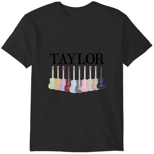 Discover Taylor Name Personalized I Love Taylor Girl Groovy 70's T-Shirts