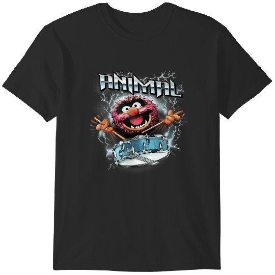 Disney The Muppets Animal Electrifying Epic Drum T-Shirts