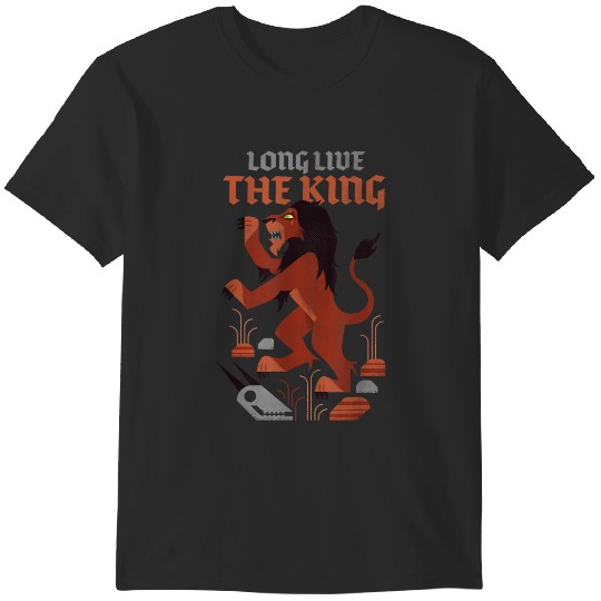 Disney Villains Scar Lion King Long Live The King Heraldic Gifts Trends T-Shirts