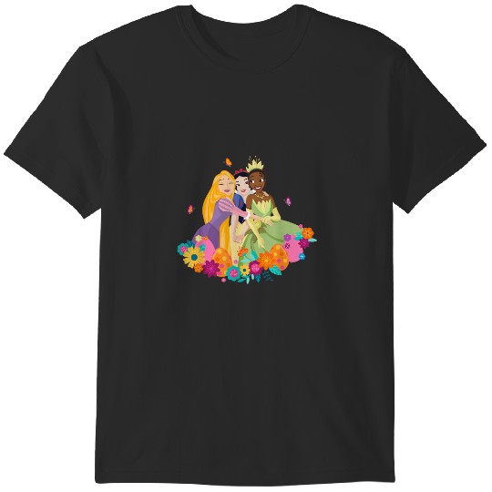 Disney Princess Rapunzel Snow White Tiana Spring T-Shirts