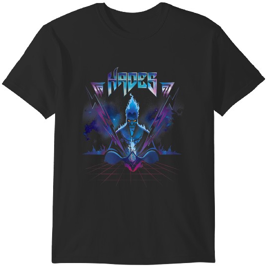 disneys Villains Hades Rock Portrait T-Shirts