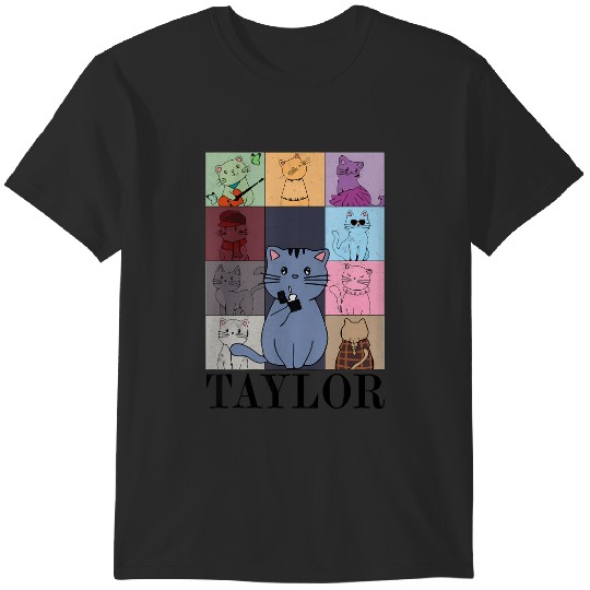 Discover Taylor personalized name i love Taylor girl groovy 70's t T-Shirts
