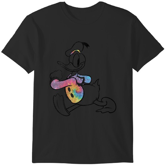 disneys mickeys And Friends Classic Donald Duck Tie Dye T-Shirts