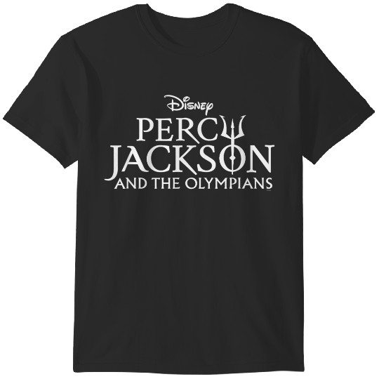 disneys Percy Jackson And The Olympians Series Title Logo T-Shirts