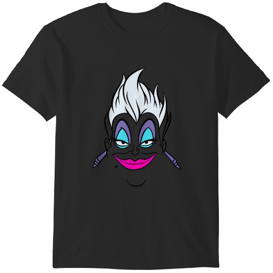 disneys Villains Ursula Big Villain Energy Retro Portrait T-Shirts