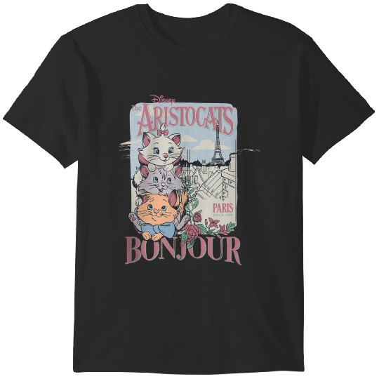 Disney The Aristocats Bonjour Paris Since 1979 Vintage Ad gifts trends T-Shirts
