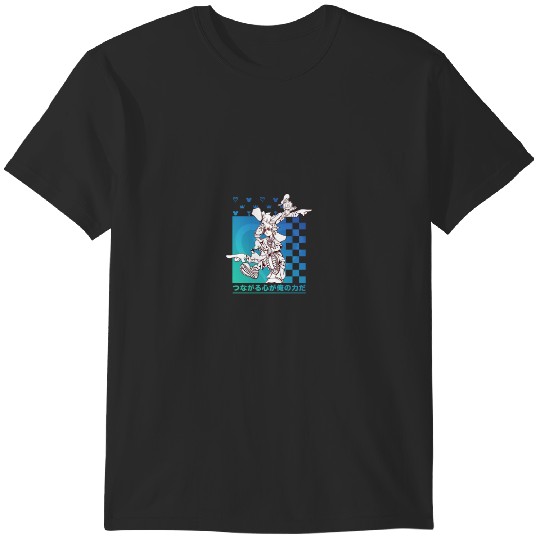Disney Kingdom Hearts Sora Donald Goofy Kanji Checkerboard T-Shirts