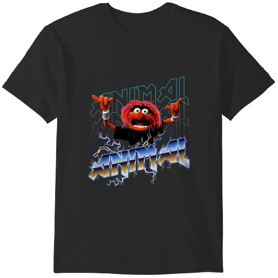 Disney The Muppets Animal Vintage Rock Metal Poster T-Shirts