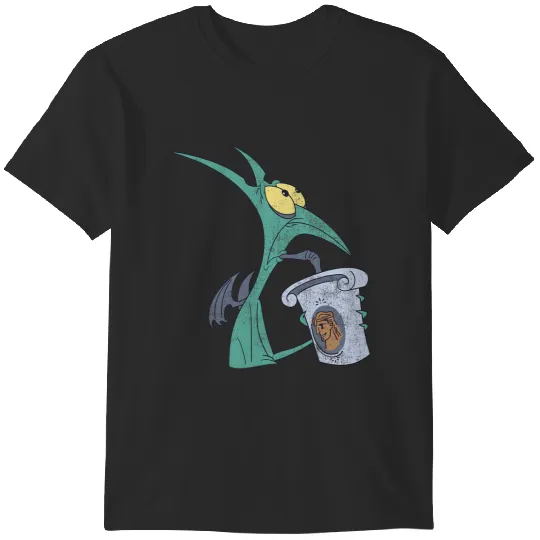 Disney Hercules I Am Panic Distressed Big Chest Portrait T-Shirts