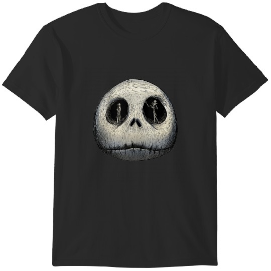 Disney The Nightmare Before Christmas Sally and Jack Face T-Shirts
