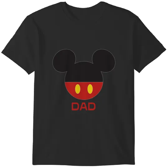 Disney Mickey Mouse Icon Shorts Dad Birthday Father’s Day T-Shirts