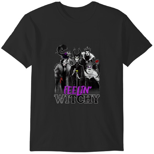 Disney Villains Halloween Feelin Witchy Group Sh T-Shirts