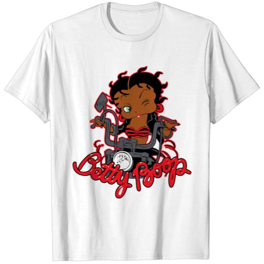 Betty Boop Rider T-Shirt Cool Gift, betty-boop Tees T-Shirts