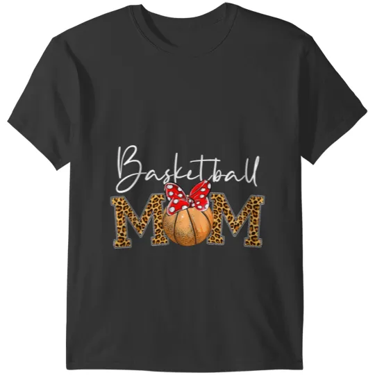 Baseball Gift Leopard Baseball Mom Mothers Day Baseball Lovers Game Day 21 T-Shirts
