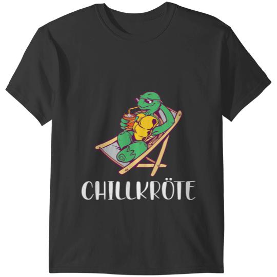 KV9 Turtle Chill toad funny turtle motif for real chillers T-Shirts