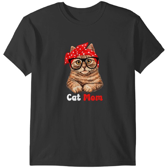Cat Paws Mom Funny Cat Mom Cat Lover Mothers Day Mom Mother Gift T-Shirts