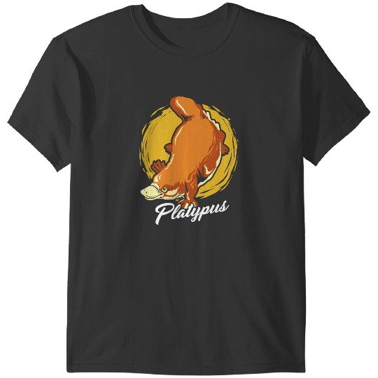 Platypus Gift Retro T-Shirts