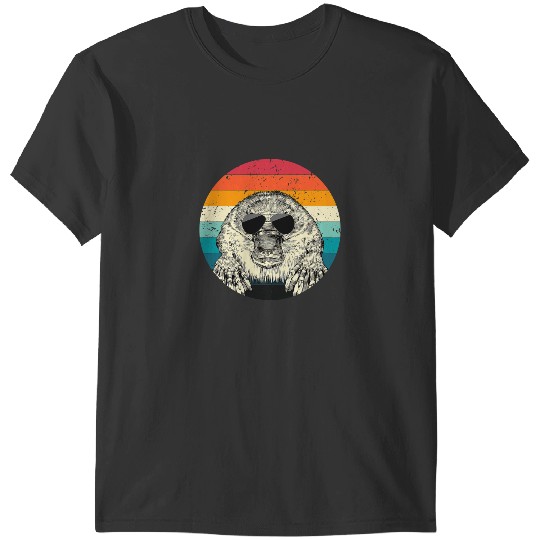 Platypus Gift Retro vintages Platypuses with Sunglasses Duckbill Animal Lover T-Shirts