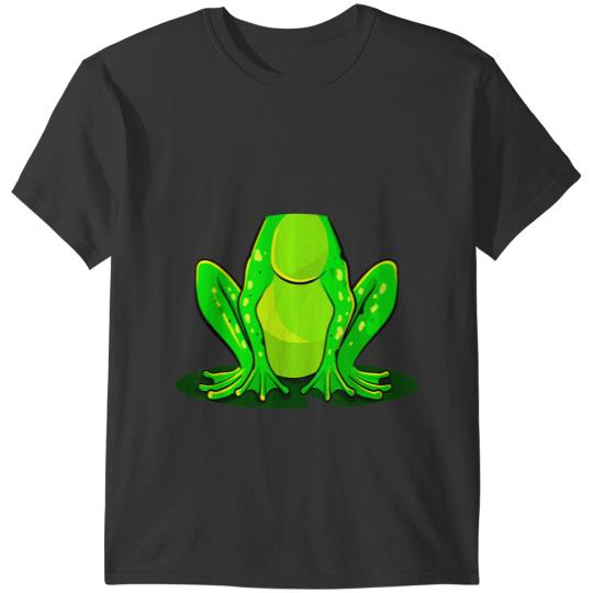 Frog Gift Costume Halloween Green Toad Kids Men Women Boys Girls T-Shirts