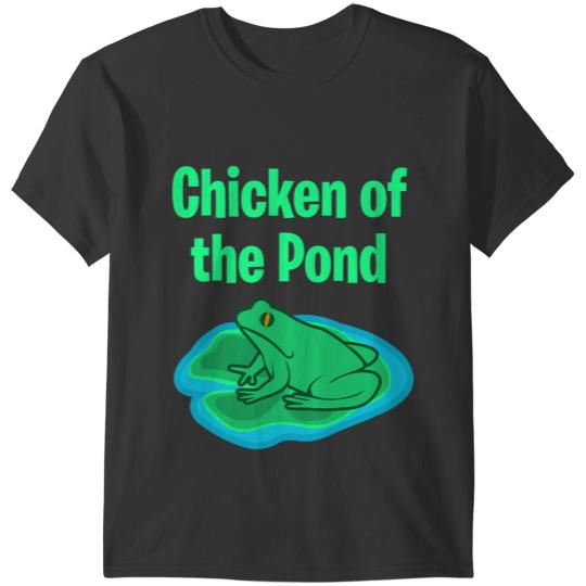 Frog Gift Fishing Pond Frog Swamp Jacking Frog Lake Wetland Outdoor T-Shirts