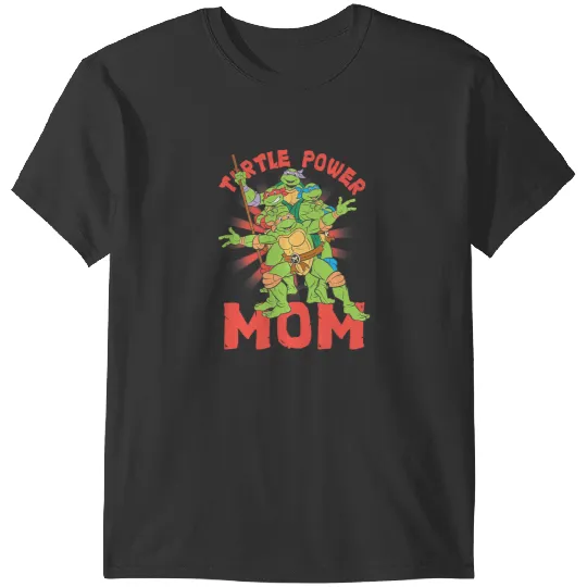 KV9 Turtle Teenage Mutant Ninja Turtles Mom Turtle Power Poster T-Shirts