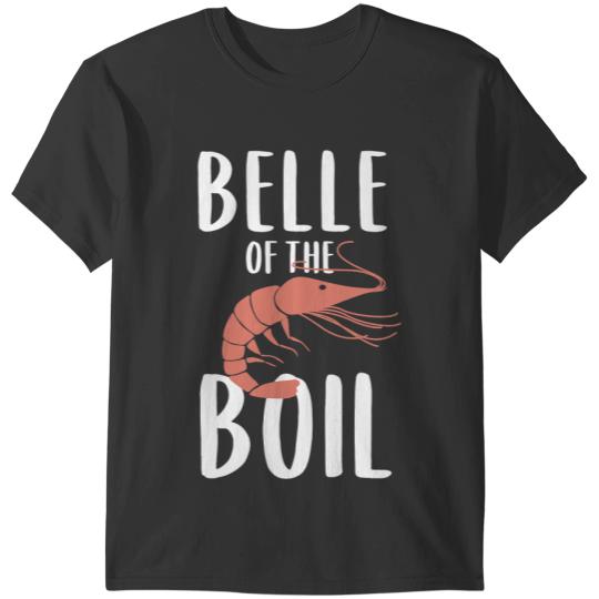 Shrimp Gift Belle of Boil Cute Shrimp Seafood 2Funny Food T-Shirts