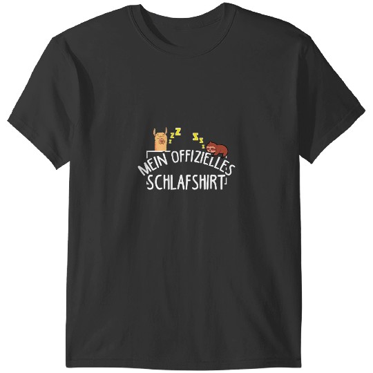 Sloth Gift Llama Sloth 2Alpaca Pyjamas 2My Official Sleep T-Shirts