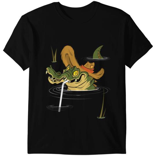 Alligator Animals Swamp Water Alligator Gator Crocodile Zoo Animal Lover Crocodile T-Shirts