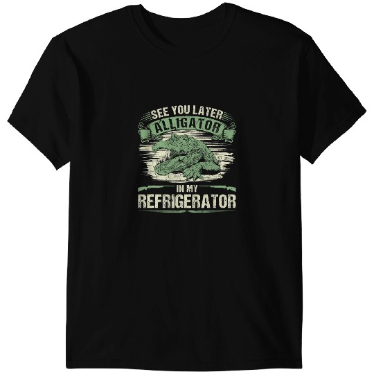 Alligator Animals vintages Gator Hunting See You Later Alligator Hunter Crocodile T-Shirts