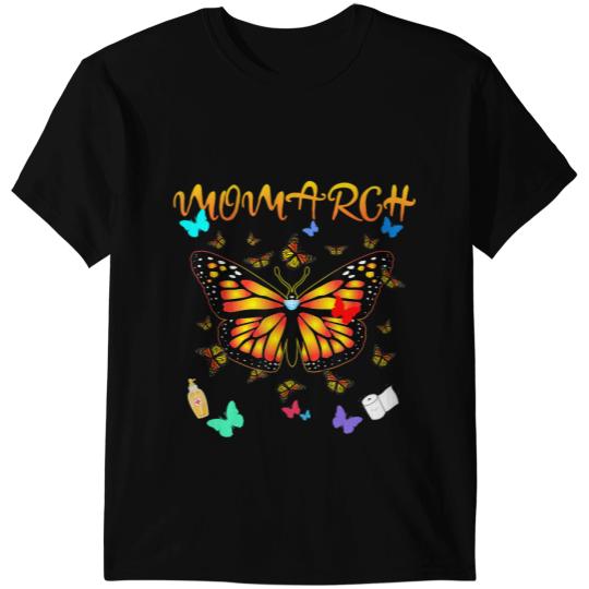 black cats Paws Womens Mothers Day Cat Mom Monarchs Graphic Plus Size Funny T-Shirts